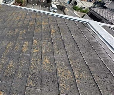 屋根の色あせ